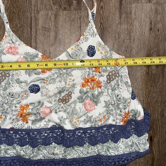 Anthropologie Floreat Lace Trim Cami - Picture 12 of 13